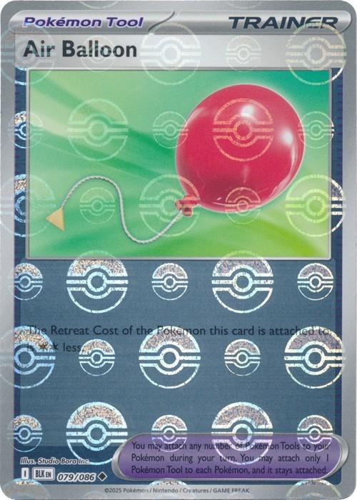 Black Bolt Air Balloon [Poke-Ball] Pokémon card